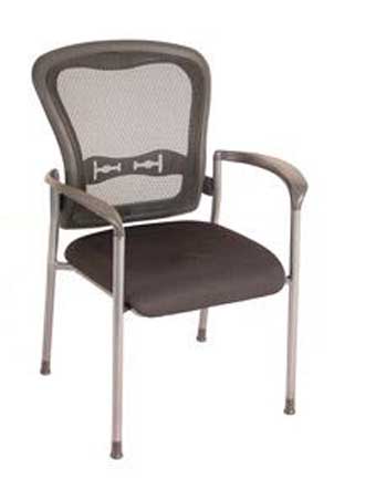 7804 Spice! Stack Series (Black Mesh Back/Black Fabric Seat)