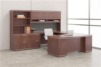 Convergence Collection Desk (Oil Cherry)