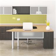 SPX Collection U-Shape Desk (Hardrock Maple)