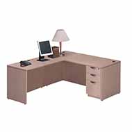 Elite Series L-Shape Workstation (Maple)