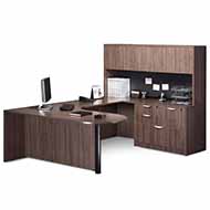 Classic Laminate Series Bullet U-Unit (Modern Walnut)