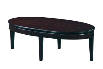Oval Wood Occasional Table (Espresso)