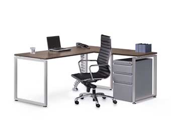 Elements L-Station (Modern Walnut)