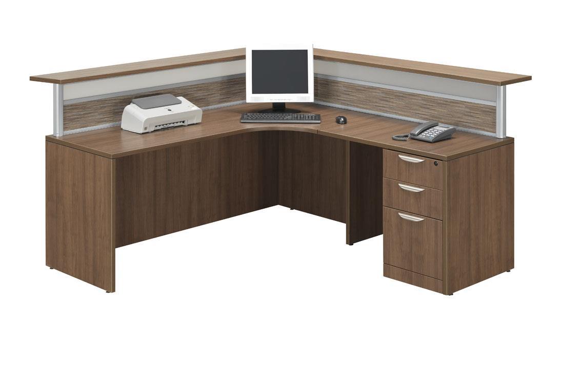 Borders 2 Reception (Modern Walnut) 