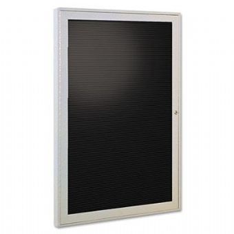 Ghent Single Door Enclosed Letter Board