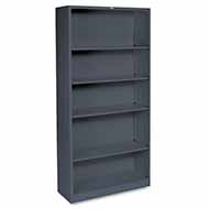 7' Bookcase (Charcoal)