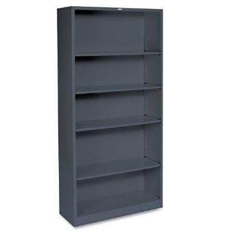 7' Bookcase (Charcoal)