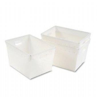 Plastic Mail Tubs (White)