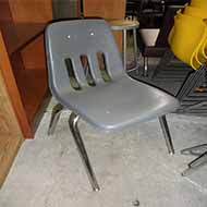 9018 Virco Student Chair (Charcoal)