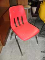 Virco 9018 School Chair (Red)