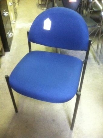 9505 Blue Stack Chair 