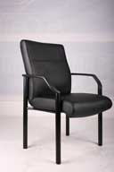 B689 Executive Guest Chair (Black/Black)