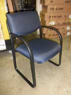 B9521 Blue Fabric Guest Chair 