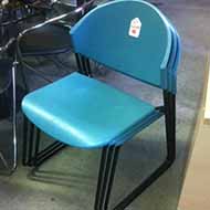 Carina Stack Chair (Blue)