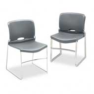HON Olson Stacker Chair (Grey)