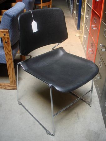Krueger Stack Chair (Black)