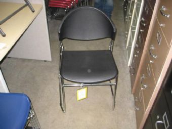 ST-100 Black Stack Chair 