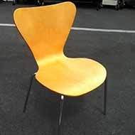 Tendy Side Chair in Natural Wood