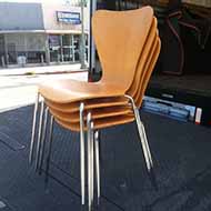 Tendy Side Chairs in Natural