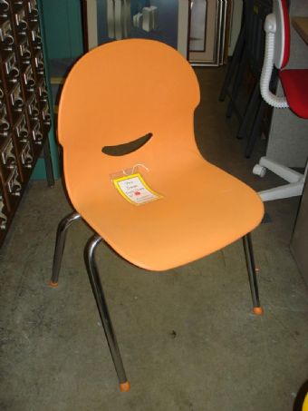 Virco IQ Series Student Chair (Orange)