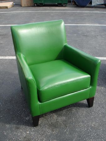 Jersey Lounge Chair (Lime Green)