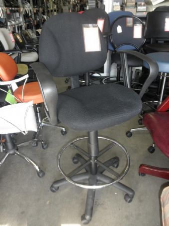 Boss B1615 Drafting Stool with Loop Arms 