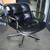 Knoll Pollack Guest Chair (Black)
