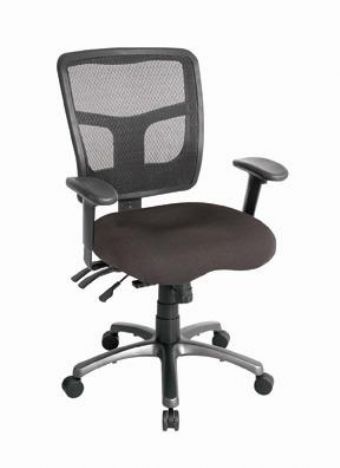 7754S Office Source CoolMesh Task Chair (Black)