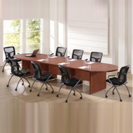 Elite Series 12 FT Racetrack Conference Table in Cherry