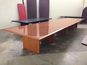 Pacifica 10 FT Rectangular Conference Table (Pacific Cherry)