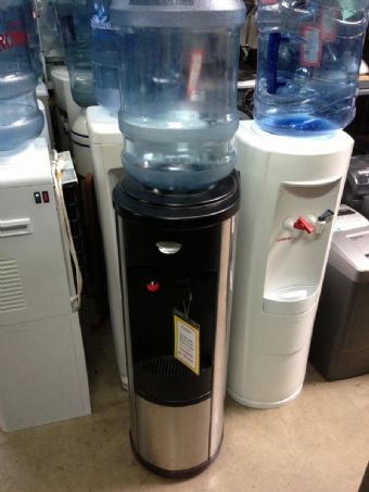 Oasis Black & Chrome Water Cooler 