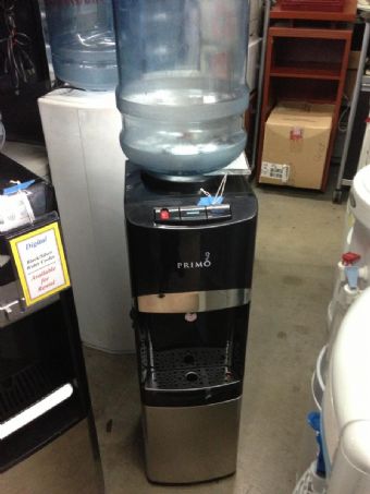 Primo Black and Silver Water Cooler 