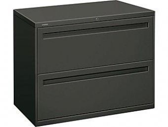 HON 700 Series 2-Drawer Lateral File (Charcoal)