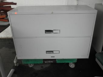 McDowell & Craig 2-Drawer Lateral File (Light Grey)