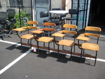 Vintage School Desks