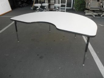 Virco 72 Training Table (Grey)