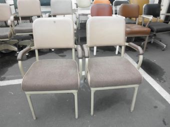 Vintage Tanker Chair with Fabric Seat (Desert)