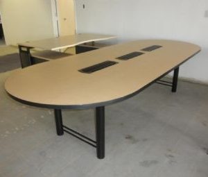 10 FT Racetrack Conference Table (Maple)