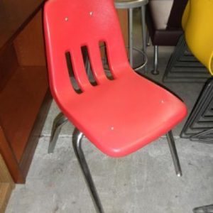 9018 Virco School Chair -- 18 (Red)