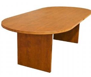 Amber Collection 8ft Racetrack Conference Table (Cherry)