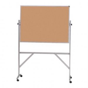 3x4 Aluminum Frame Double Sided Cork Board