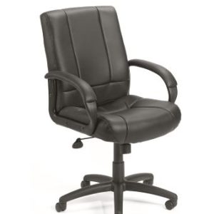 Boss B7906 Executive Mid Back Chair (Black)