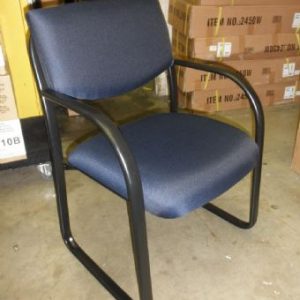 B9521 Blue Fabric Guest Chair