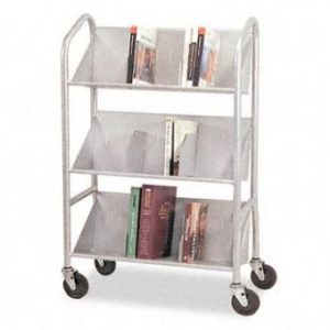 Metal Library Cart