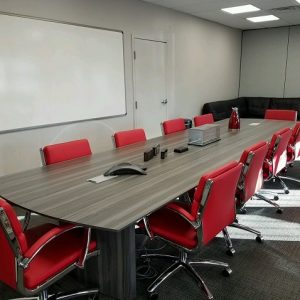 Sedona Series 12 FT Conference Table in Grey Steel