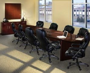 Corsica Series 18ft Conference Table (Mahogany)