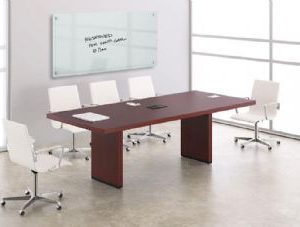 Deskmakers 8ft Rectangular Conference Table (Yorkshire Cherry)