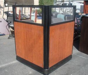 Glass Panels Cognac Laminate