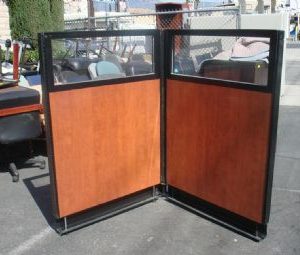 Glass Panels Cognac Laminate