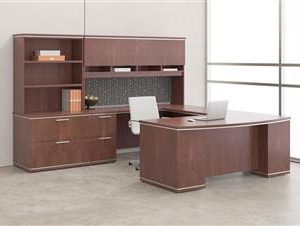 Convergence Collection Desk (Oil Cherry)